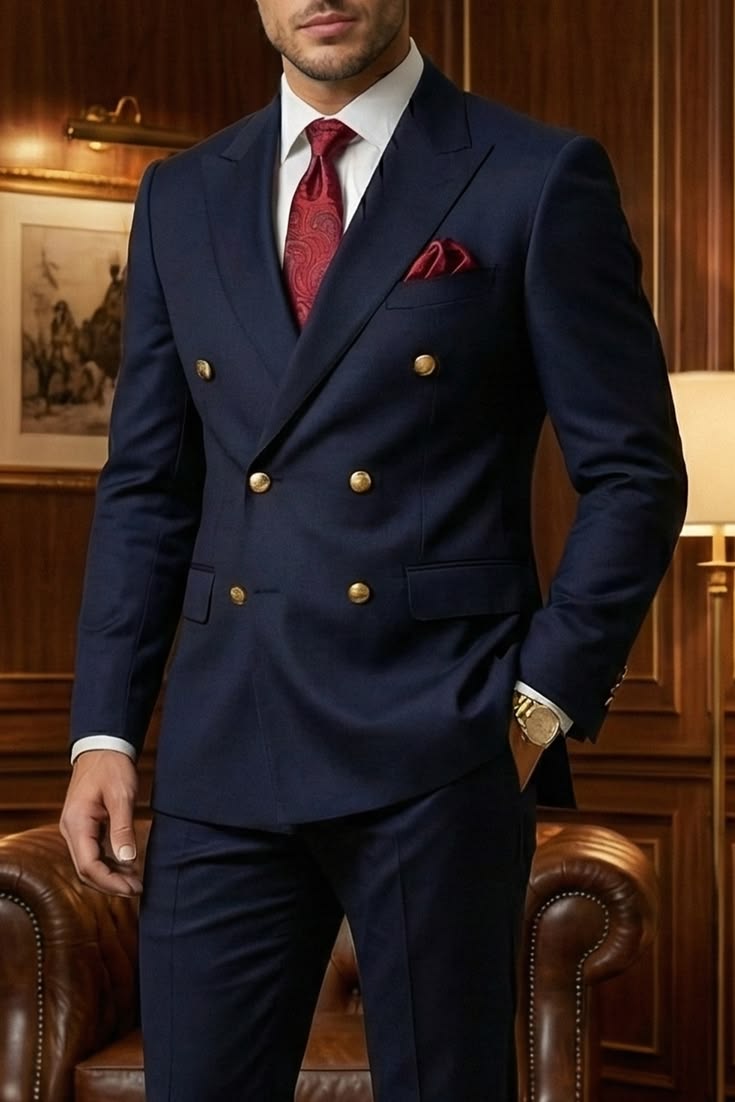 Double Breatsed suit